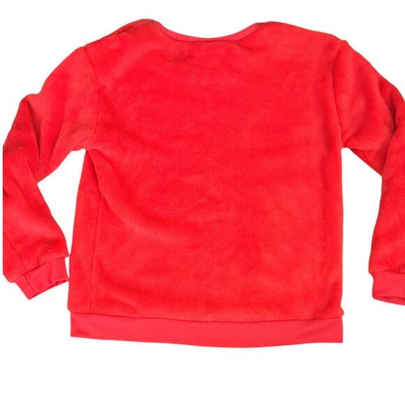 NWOT Tucker + Tate Girls Red Pullover Fleece Top Small 7 8 - Picture 4 of 4